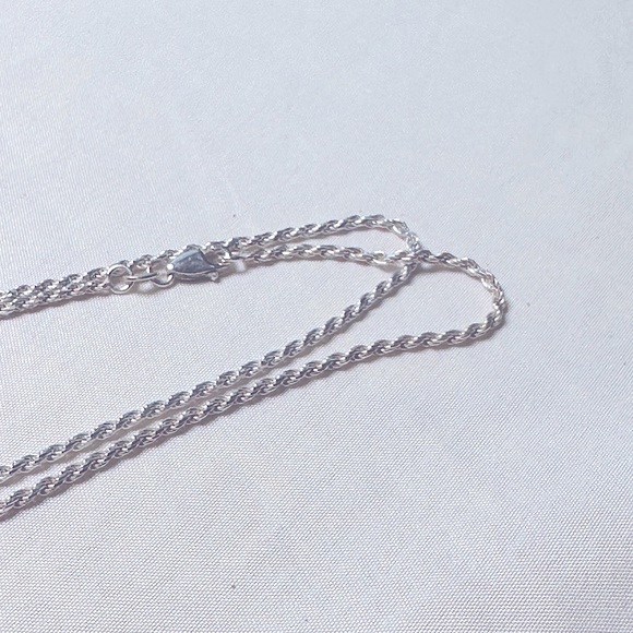 Silver 30" necklace chain 925 - Picture 3 of 6